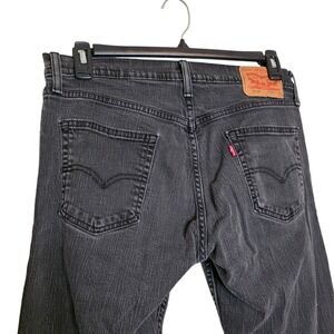 Levi's Men's Straight Jeans - Dark Gray